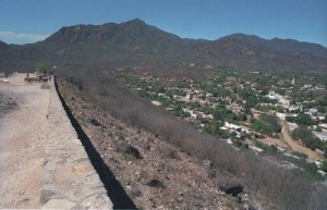 looking south from El Mirador, Alamos, Sonora, Mexico. Photo by Anders Tomlinson.